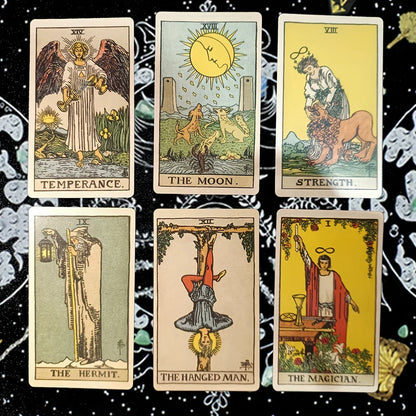 Traditionelles Tarotkarten-Set (78 Karten)