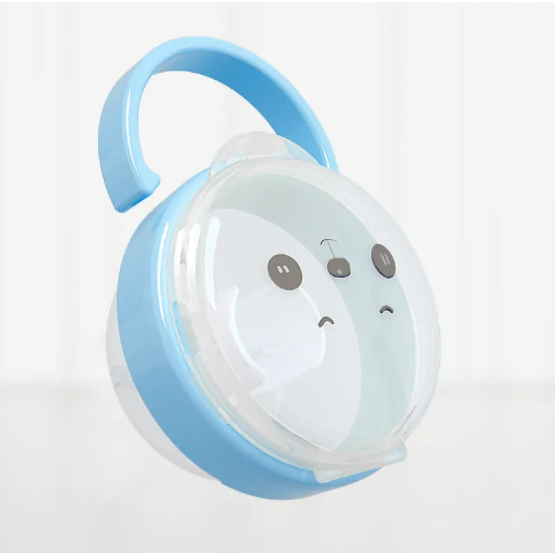 Baby Schnuller mit Schutzkappe – Beruhigungssauger im Süßen Bären-Design