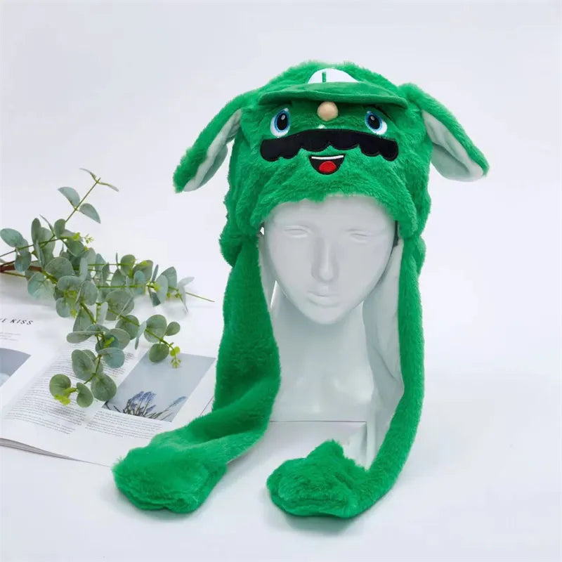 Lustige Mütze mit Wackelohren