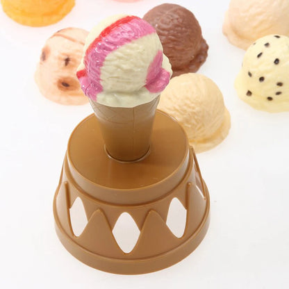 Lustiges Eiscreme-Balance-Spiel für Kinder