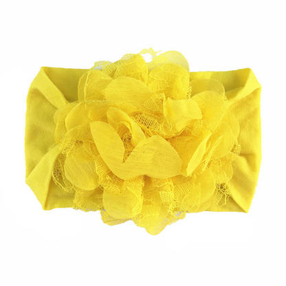 Baby Haarband mit Blume – Weiches Stirnband für Neugeborene & Kleinkinder