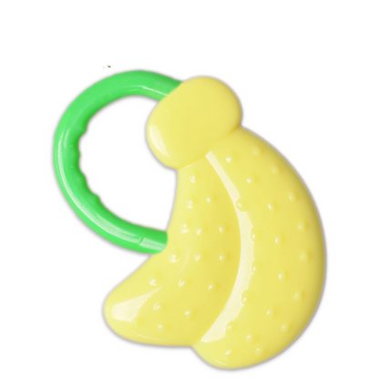 Baby Beißring Set – Bunte Silikon Beißringe in Frucht- und Tierdesign