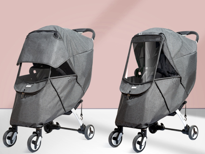 Kinderwagen Regenschutz Universal – Wind- & Wetterfeste Abdeckung
