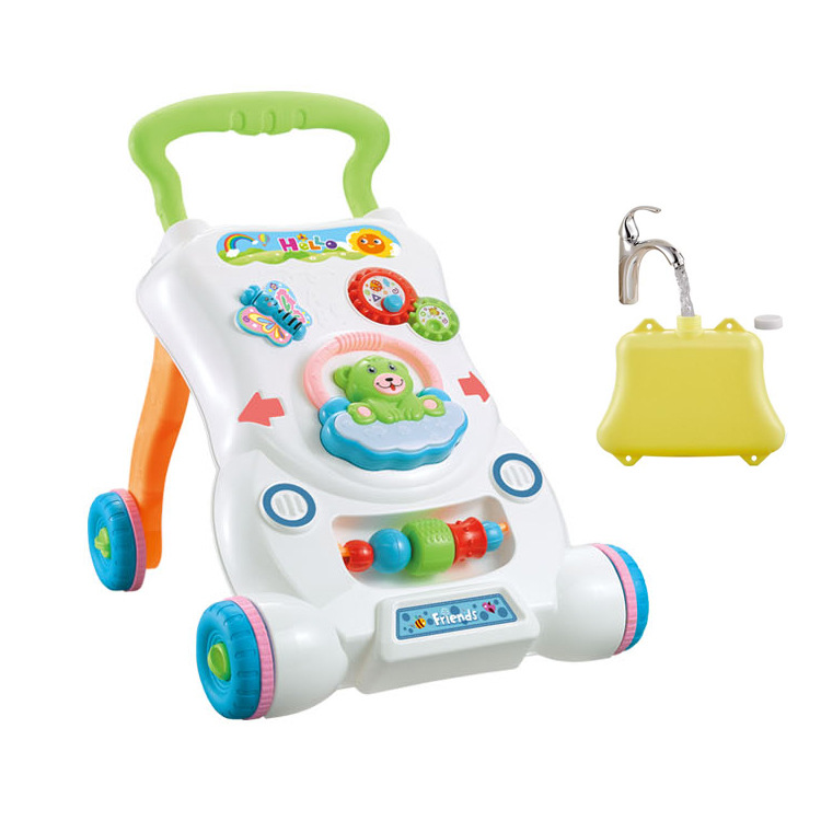 Lauflernwagen mit Musik – Baby Spiel- und Laufhilfe mit Lernspielzeug