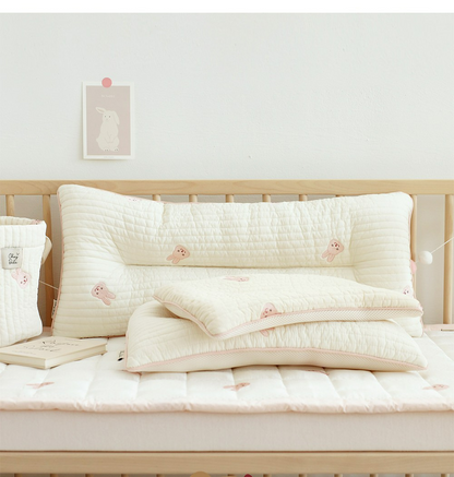 Baby Kopfkissen mit Memory-Schaum – Ergonomisches Kissen gegen Kopfverformung