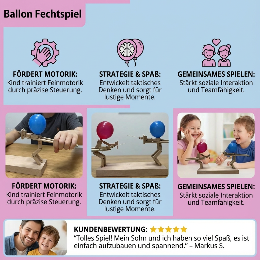 Ballon Fechtspiel