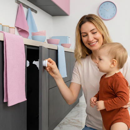 Magnetisches Kindersicherungs Schrank und Türen Set