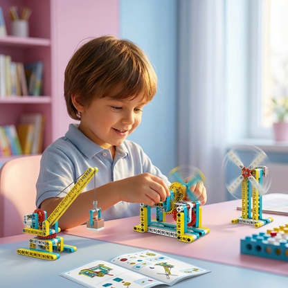 3in1 Wissenschaft und Technik Baustein Spielset