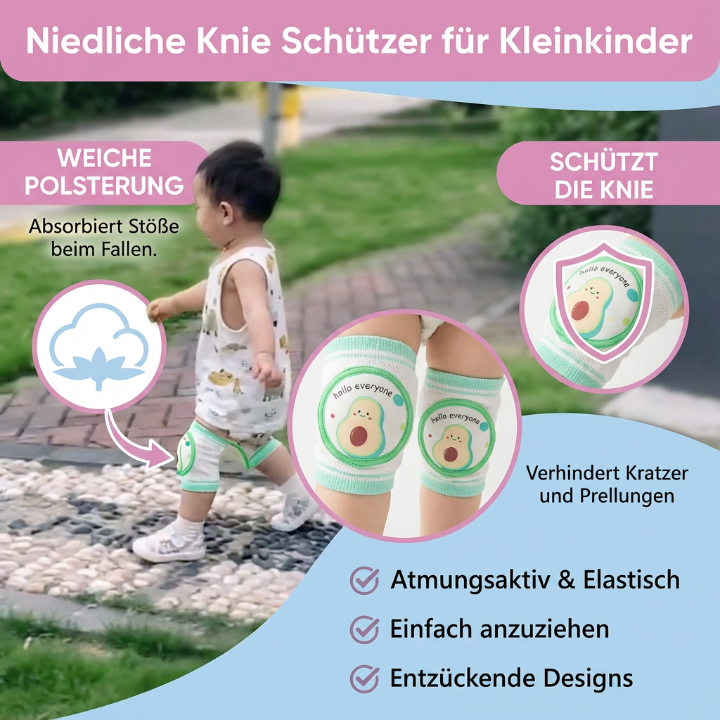 Niedliche Knie Schützer für Kleinkinder