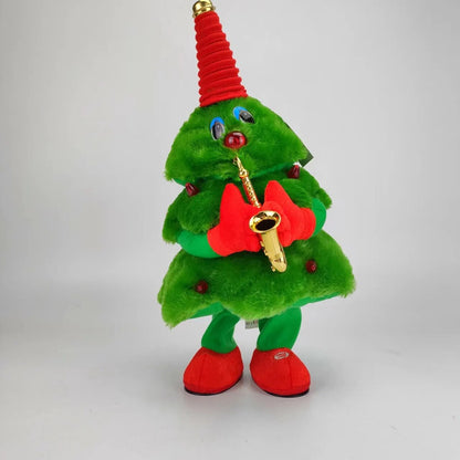 Lustige Weihnachtsdeko - Tanzender Musikbaum