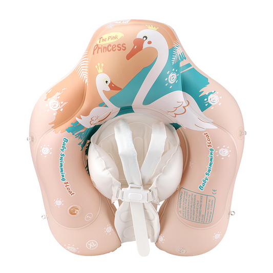 Baby Schwimmring mit Sonnendach – Aufblasbare Schwimmhilfe