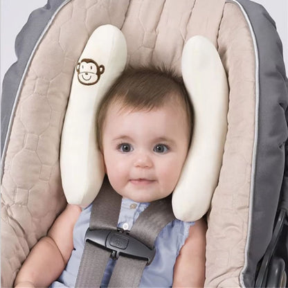 Kinder Nackenkissen für Autositz – Weiches Kopfstützenkissen für Babys