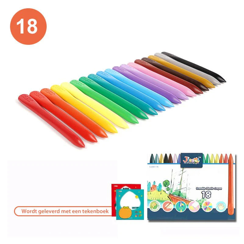 Umweltfreundliche Bunte Wachsmalstifte