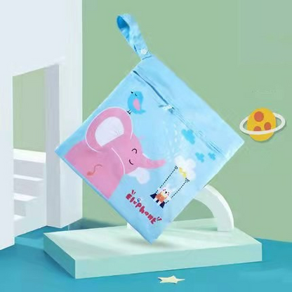 Wasserdichte Windeltasche mit Reißverschluss – Wetbag für Kinderwagen