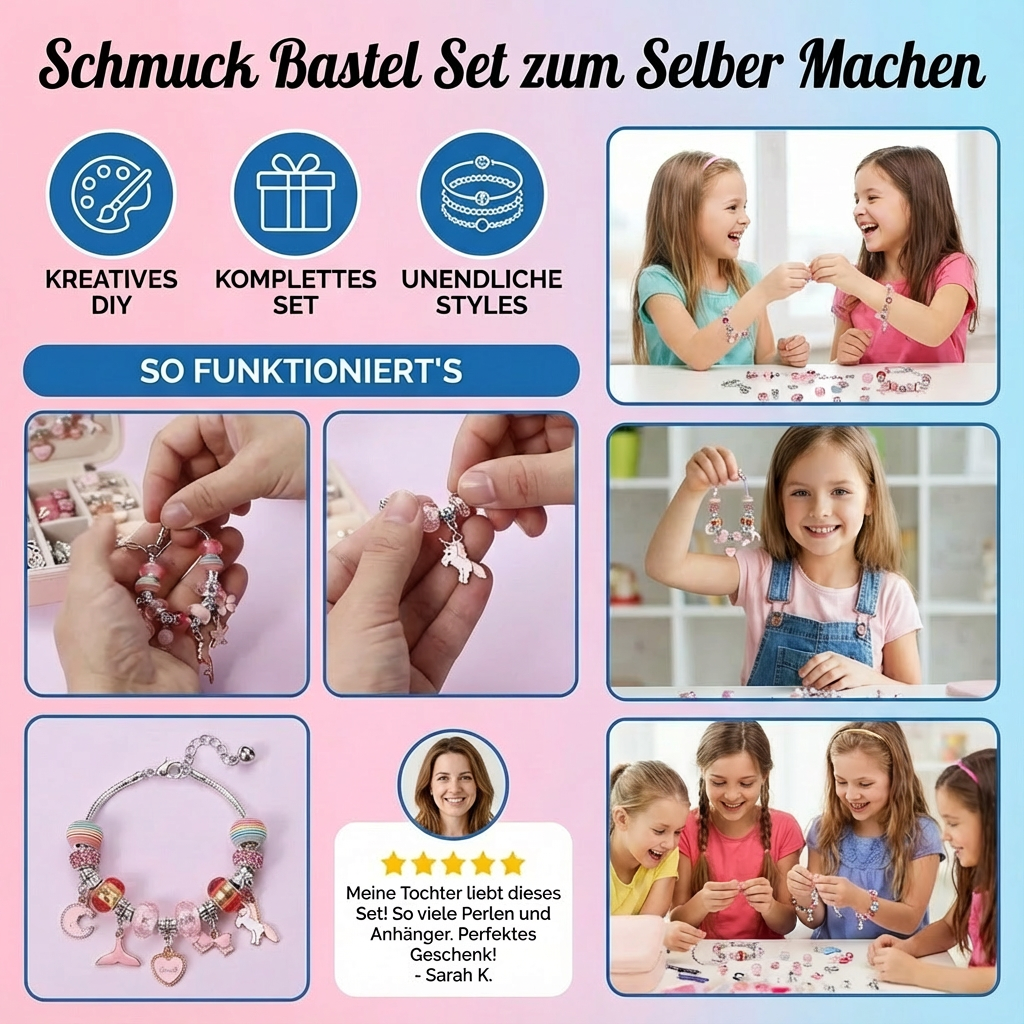 Schmuck Bastel Set zum Selber Machen