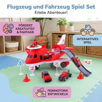 Flugzeug und Fahrzeug Spiel Set