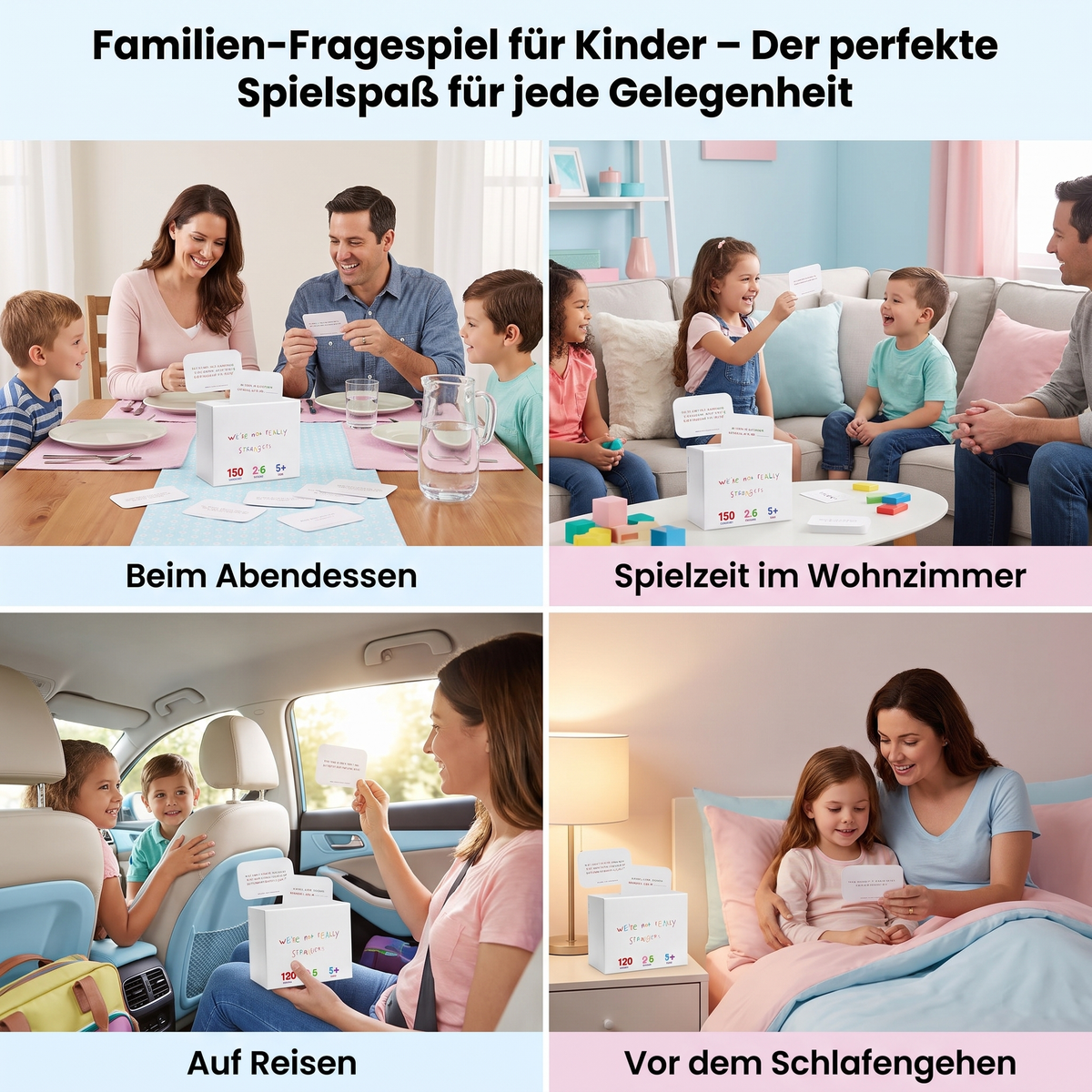 Familien-Fragespiel für Kinder – Der perfekte Spielspaß für jede Gelegenheit