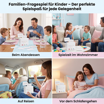 Familien-Fragespiel für Kinder – Der perfekte Spielspaß für jede Gelegenheit