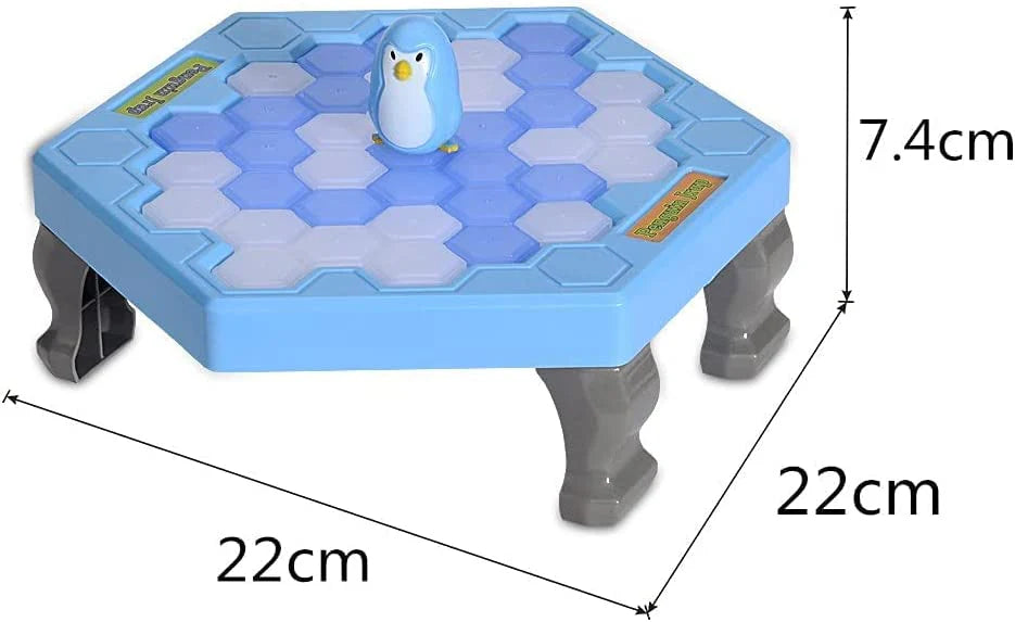 Ein toller Eisbrecher – Lustiges Familienspiel mit Pinguin
