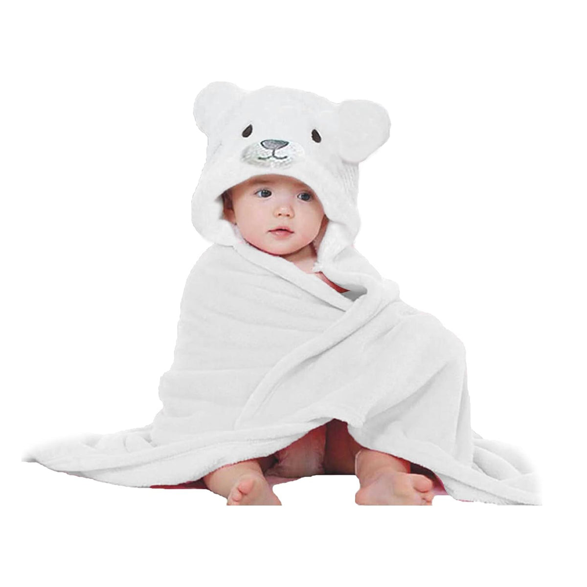 Baby Badetuch mit Kapuze – Weiches und Flauschiges Handtuch