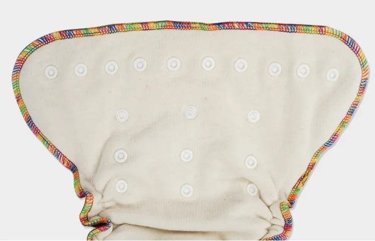 Wiederverwendbare Stoffwindeln mit Druckknöpfen – Ökologisch & Babysicher