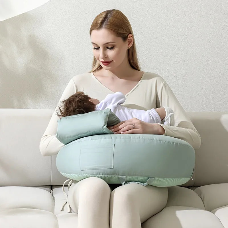 Stillkissen mit Rückenstütze – Ergonomisches Babykissen zum Stillen