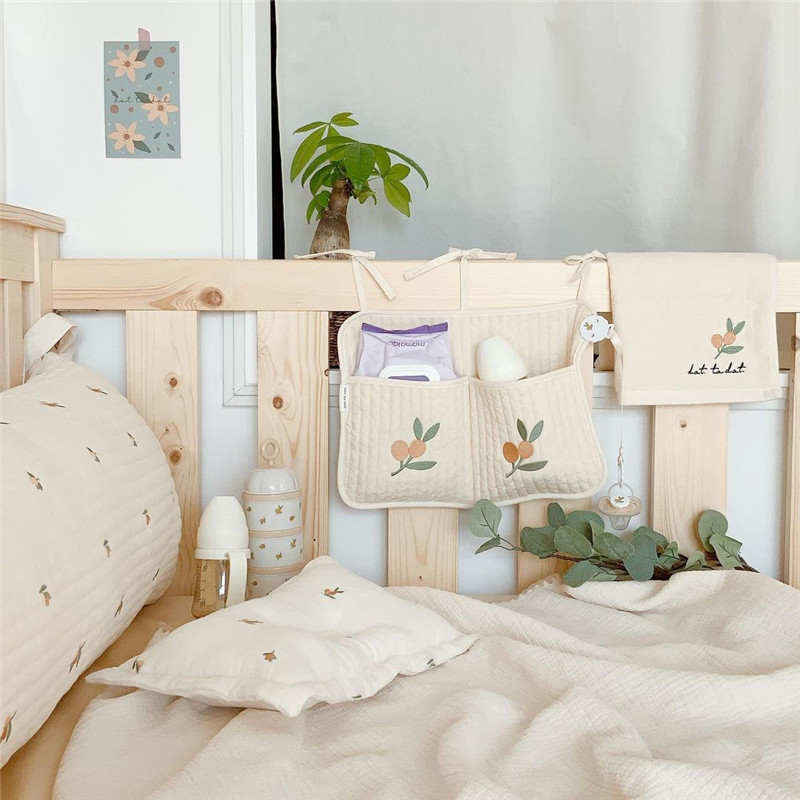 Baby Aufbewahrungstasche zum Hängen – Für Kinderbett & Kinderwagen