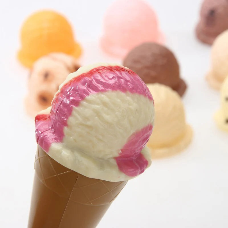 Lustiges Eiscreme-Balance-Spiel für Kinder