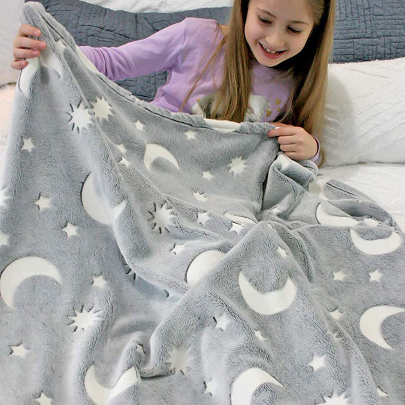 Sternenlicht Kuscheldecke – Leuchtet Im Dunkeln