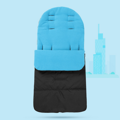 Universal-Kinderwagenschlafsack - warmer Fußsack mit Fleece