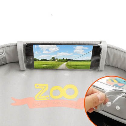 Baby Tisch Tray für Auto – Praktische Aufbewahrung und Telefonhalter