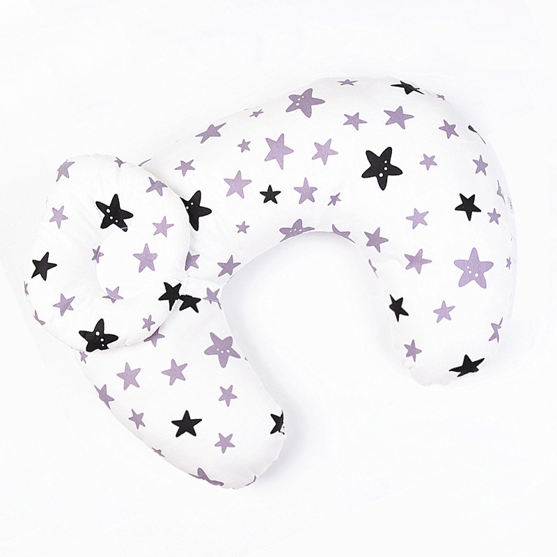 Multifunktionales Stillkissen mit Babykopfkissen für Mama & Baby