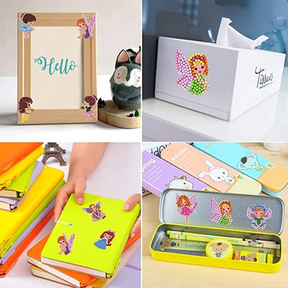 Kreatives Diamant-Mosaik Sticker-Set