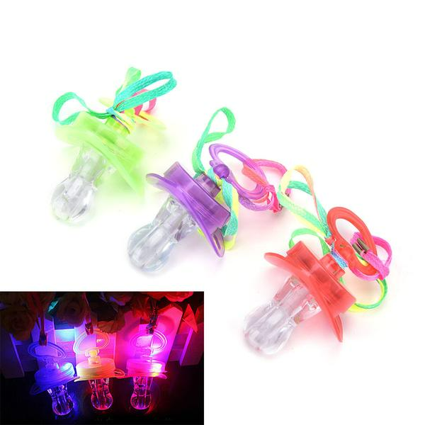 LED Schnuller mit Licht – Leuchtender Party Schnuller für Kinder