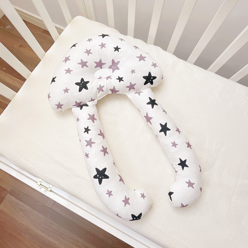 Baby Lagerungskissen mit Kopfstütze – Ergonomisches Stützkissen für Babys