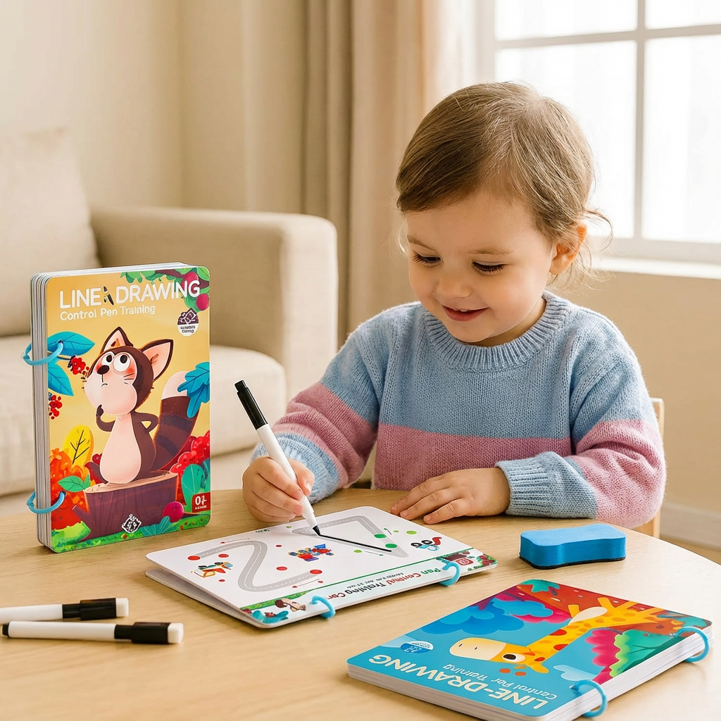 Stift Kontrolle Trainingsbuch für Kinder