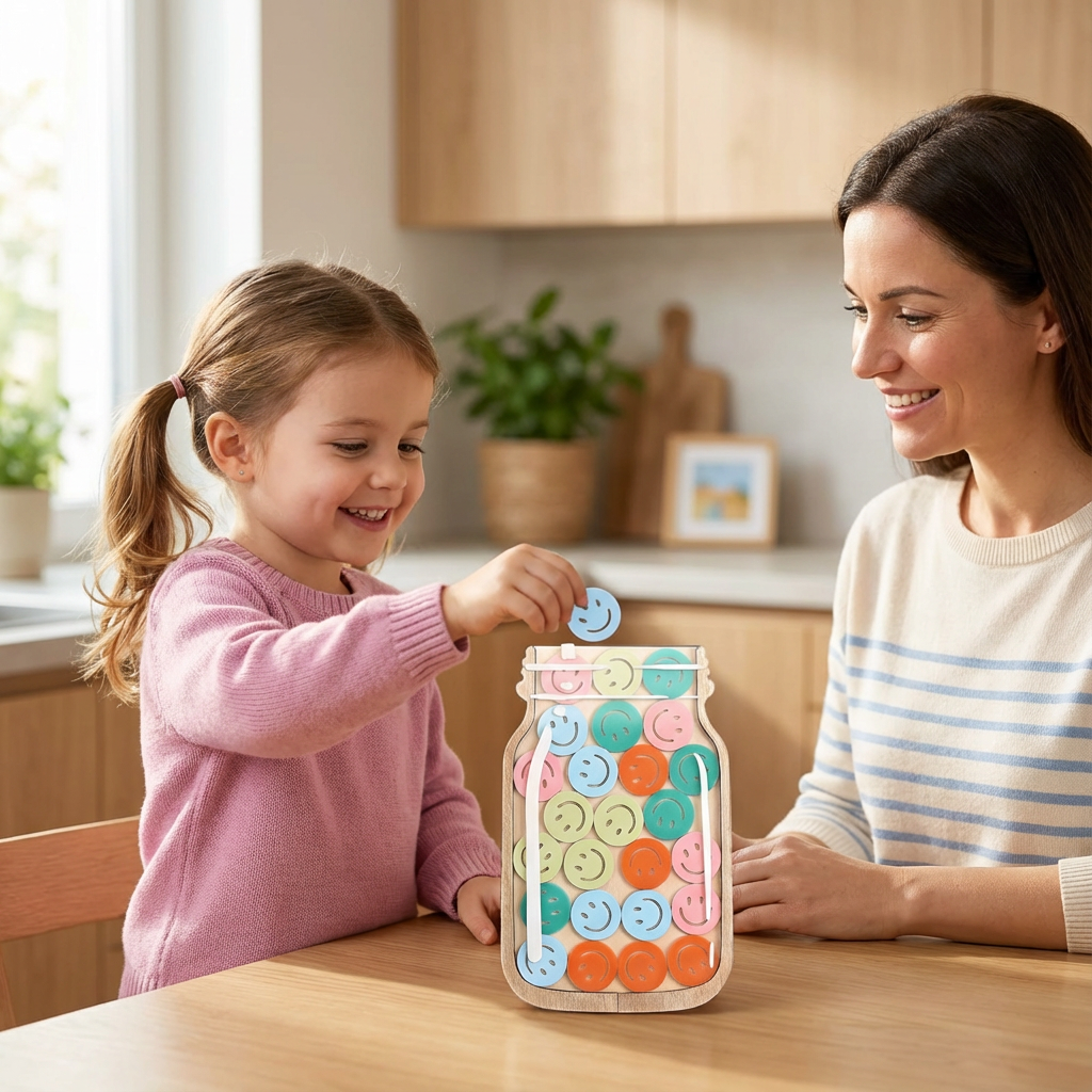 Belohnungs- & Motivationsglas System für Kinder