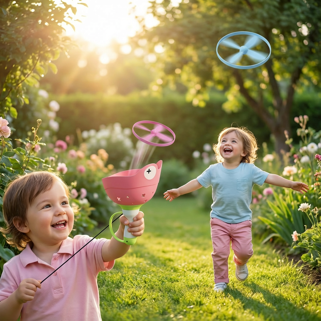 Flug-Propeller Spielzeug mit Schnurstarter