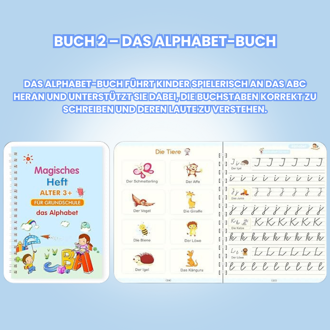 Kalligraphie-Bücher (4er Set)