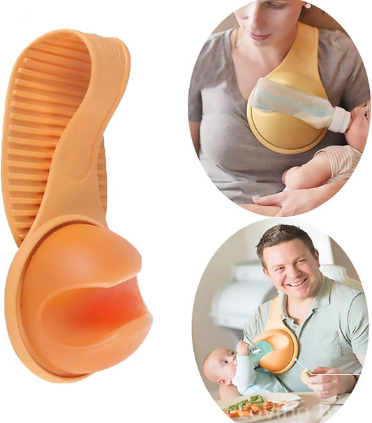 Freihändiges Füttern – Praktische Babyflaschen-Halterung