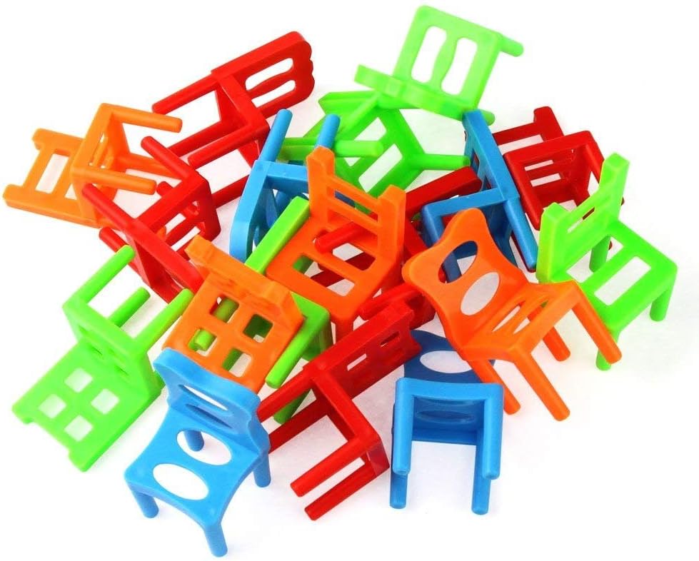Montessori Stuhl-Stapel-Spiel