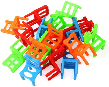 Montessori Stuhl-Stapel-Spiel