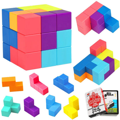Magnetischer Logik-Würfel – Kreatives Denkspiel Für Kinder