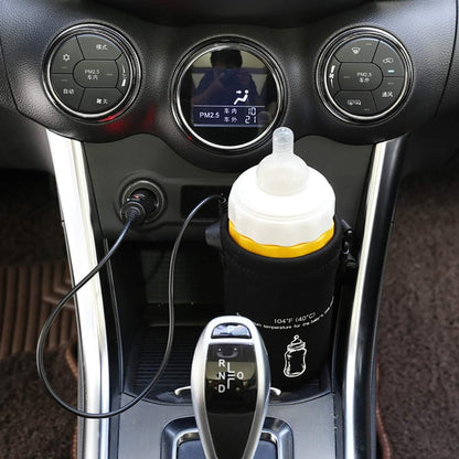 Babyflaschenwärmer für Auto – Tragbarer Flaschenheizer für unterwegs