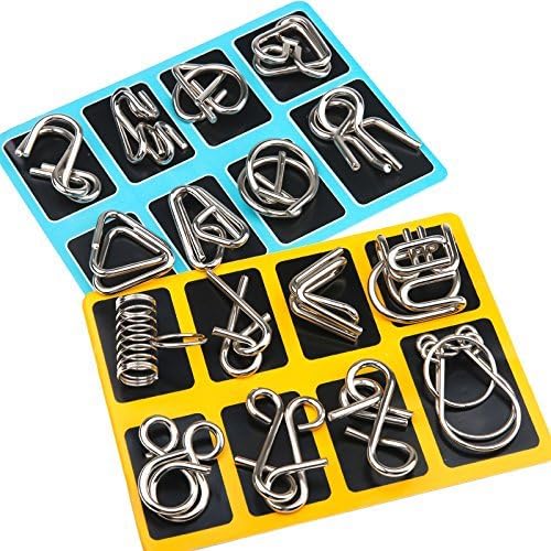 Metall-Puzzle-Ring-Set