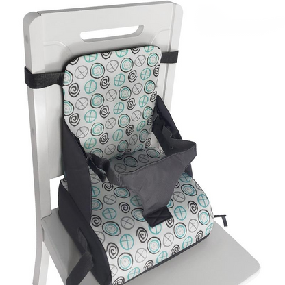 Reise Hochstuhl für Babys – Tragbarer Sitzerhöher mit Gurt & Umhängetasche