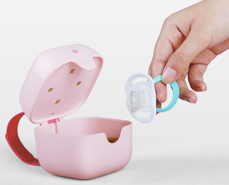 Portabler Schnuller Sterilisator – Hygienische Desinfektion für Babyschnuller