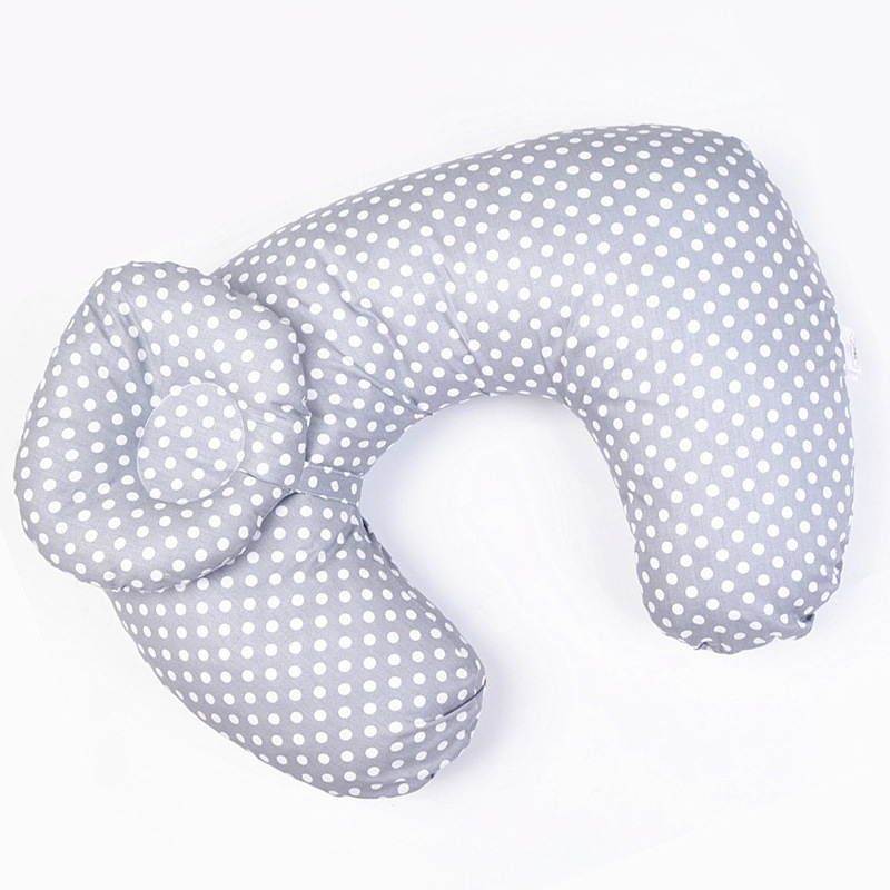Multifunktionales Stillkissen mit Babykopfkissen für Mama & Baby