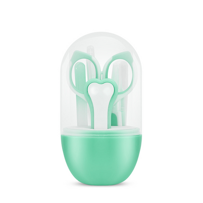 Baby Pflege Set – Sicherheitsnagelschere, Nagelfeile und Pinzette für Kinder