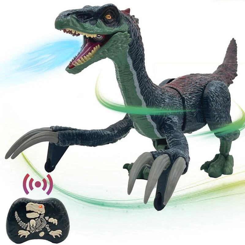 Fernsteuerbarer Dinosaurier mit Nebelspray-Funktion